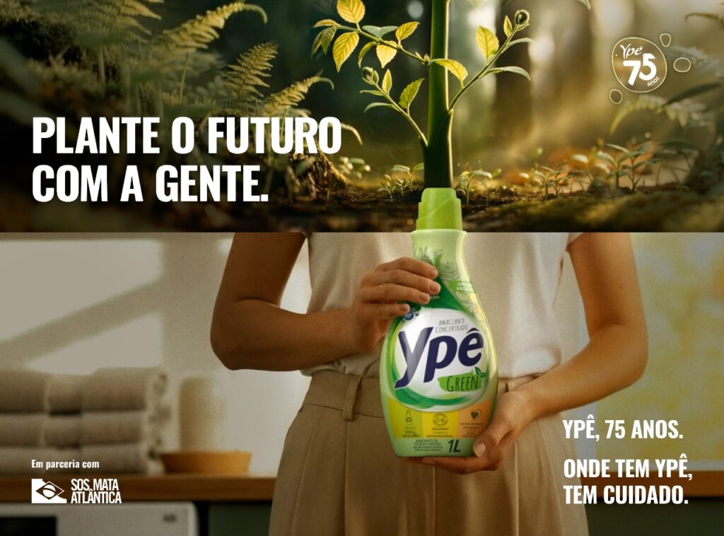 A Ypê comemorou seus 75 anos de história e de compromisso com o Brasil, com o meio ambiente e com as pessoas.