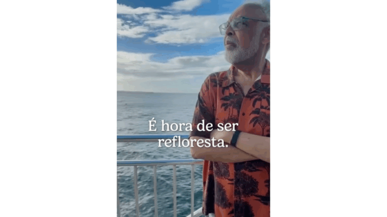 O TikTok anuncia o lançamento a campanha "Refloresta com Gil", realizada em parceria com o ícone da música brasileira Gilberto Gil.