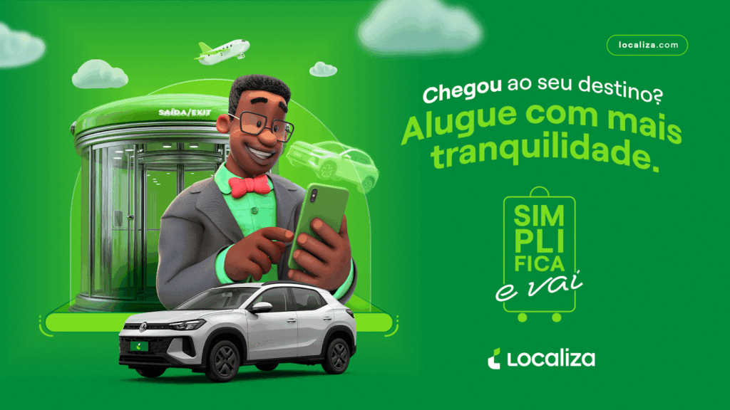 A Localiza estreia sua nova campanha "Simplifica e vai!", que visa reforçar os atributos de simplicidade, praticidade e encantamento.