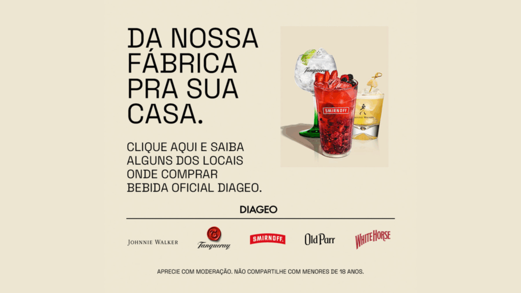 Diageo lança iniciativa que reforça seu compromisso com a segurança, a procedência e a transparência das bebidas comercializadas no país.