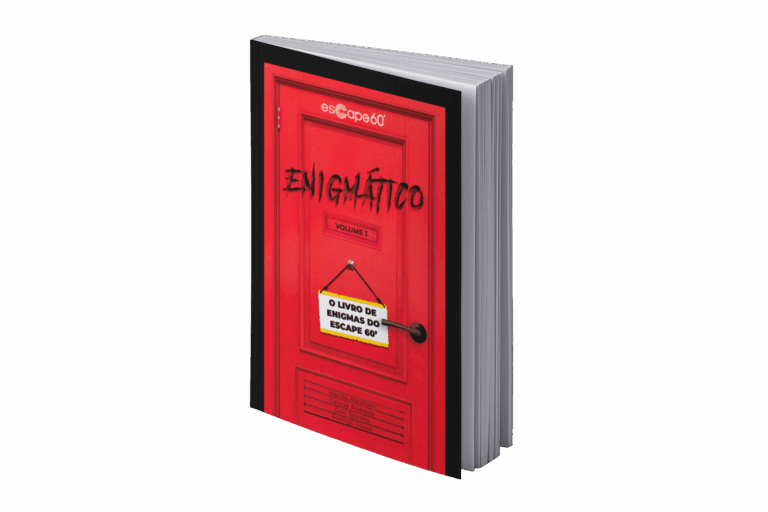 Escape 60' anuncia, no ano em que comemora 10 anos, mais um grande marco em sua história: o lançamento de seu primeiro livro de enigmas.