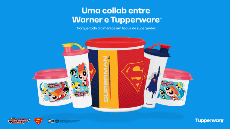 A Tupperware Brasil amplia sua parceria com a Warner Bros. Discovery Global Consumer Products (WBDGCP) e lança novas coleções temáticas.