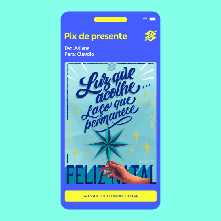 Banco do Brasil lança o Pix de presente