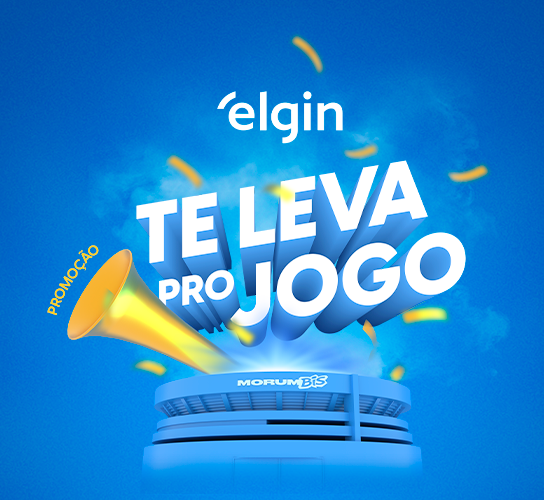 A Elgin, patrocinadora da camisa do São Paulo Futebol Clube, comunica uma nova campanha promocional para clientes do e-commerce.