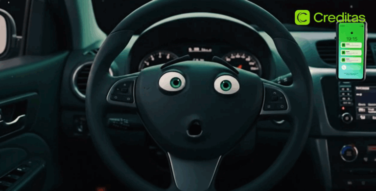 Creditas estreia a campanha 'Garantias Falantes'. Com uso de IA, ação dá voz a carros e casas para desmistificar o crédito com garantia.