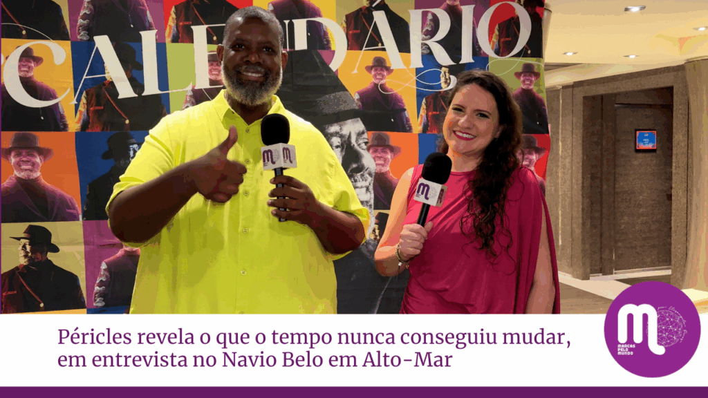 Péricles revela o que o tempo nunca conseguiu mudar, em entrevista no Navio Belo em Alto-Mar