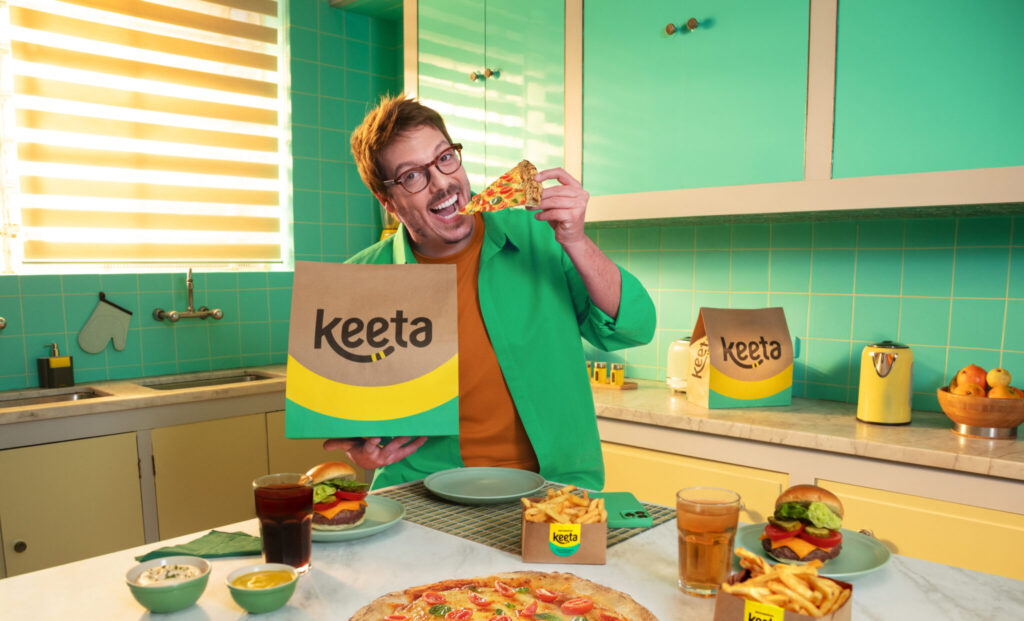 A Keeta lança sua primeira grande campanha de marketing no Brasil, que é estrelada pelo humorista Fabio Porchat.