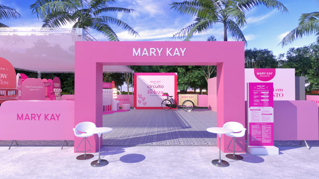 A Innova AATB assina a criação do Circuito da Beleza Mary Kay 2025, experiência ao ar livre que aproxima a marca do público.