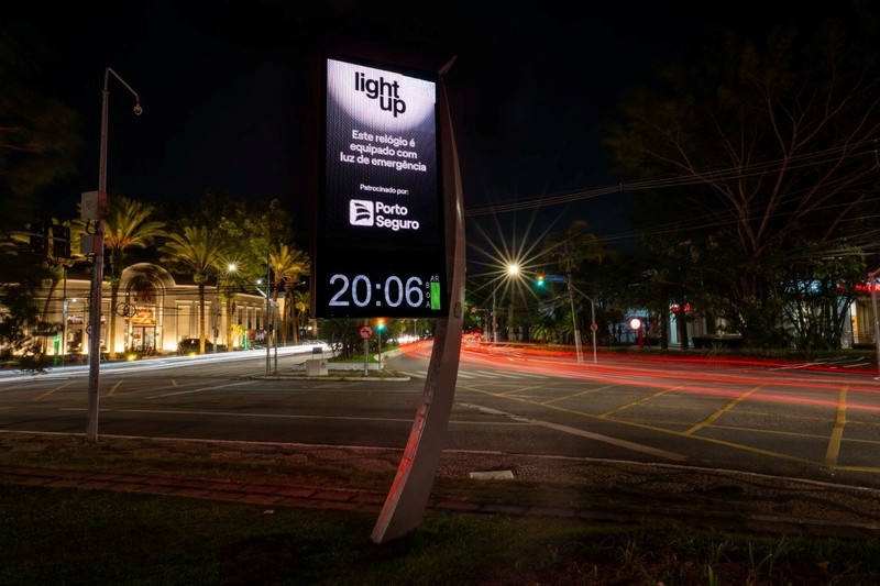 Porto Seguro e JCDecaux se juntam para fornecer iluminação pública automática em casos de apagão em regiões de São Paulo