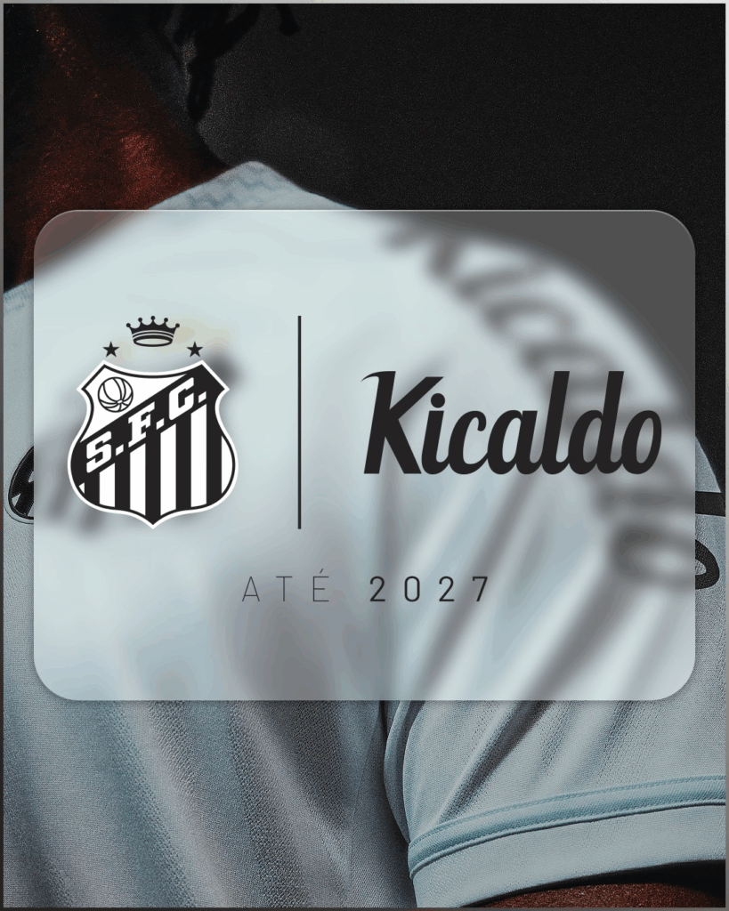 Santos FC renova parceria com Kicaldo Alimentos até 2027