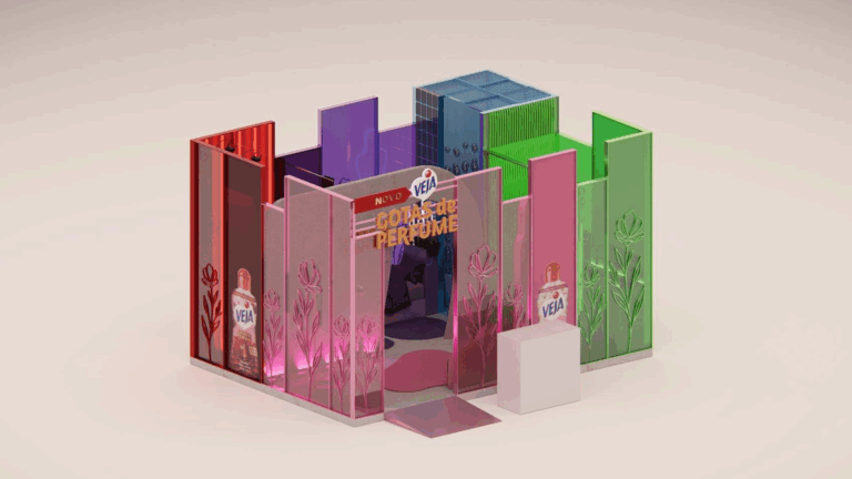 Para marcar o lançamento de Veja Gotas de Perfume, a marca leva o público a mergulhar em uma experiência olfativa em São Paulo.