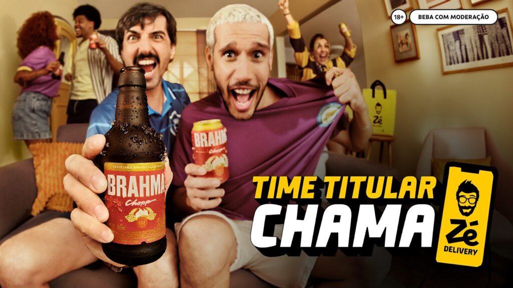 Brahma e Zé Delivery lançam ações especiais para os torcedores campeões