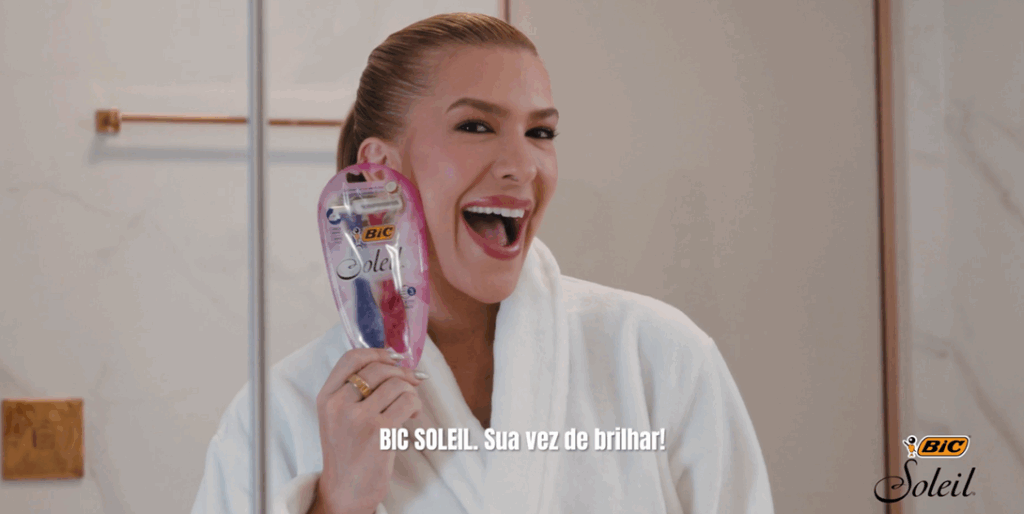 BIC Soleil se une a Lore Improta para celebrar autocuidado, liberdade e autoestima feminina no verão e no Carnaval.