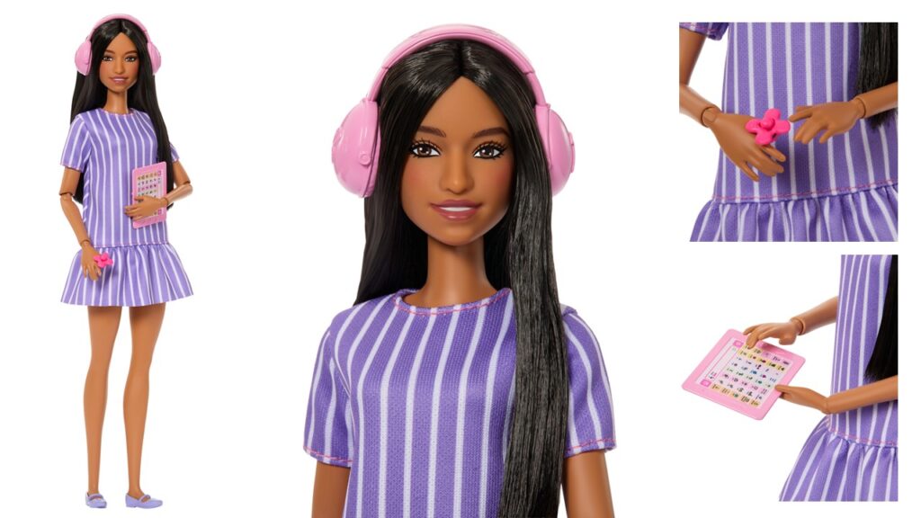 Barbie amplia seu compromisso com a diversidade e lança boneca com representação do espectro autista