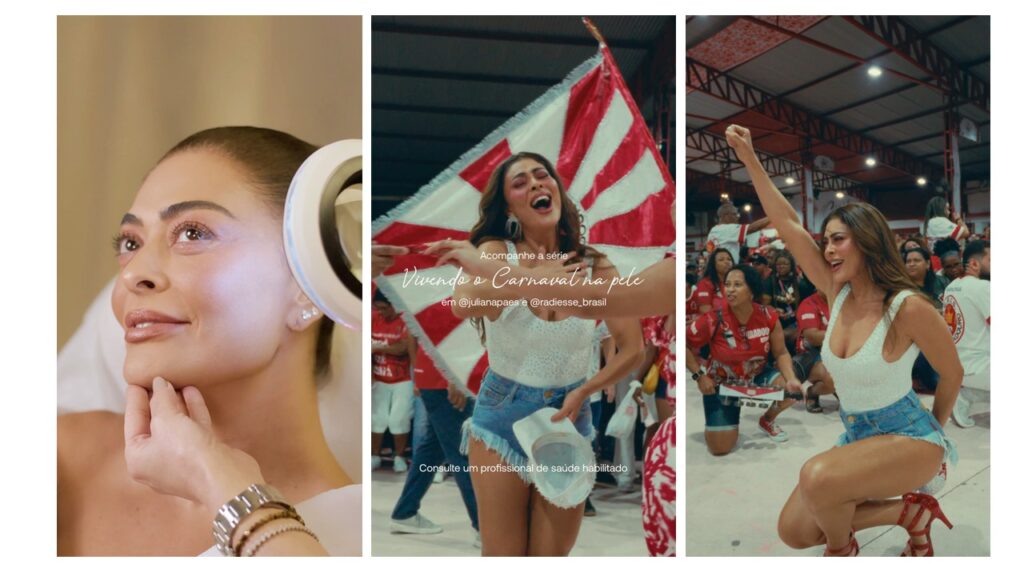 Juliana Paes estrela campanha de Radiesse