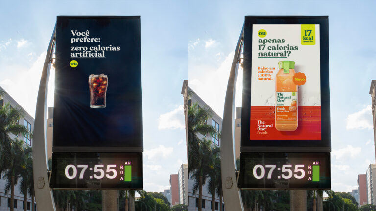 The Natural One provoca o mercado e lança linha Fresh com campanha que questiona o “zero” das bebidas