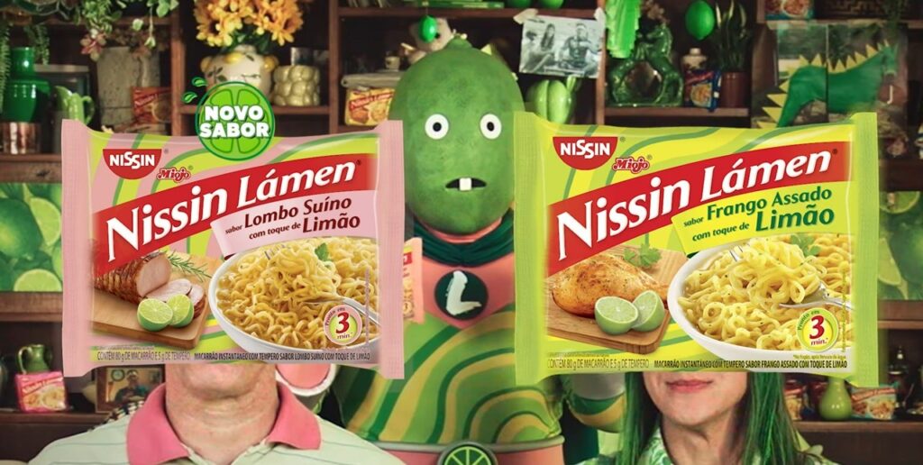 Nissin adiciona um toque de limão à rotina e transforma o sabor do Lámen