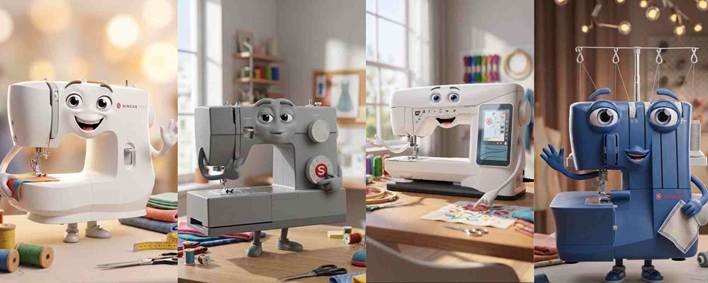 Singer adota animação 3D e comunicação digital para orientar consumidores na escolha da máquina de costura ideal.