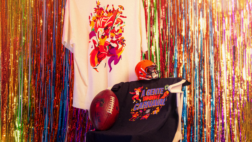 NFL entra no ritmo do Carnaval e lança coleção Carna Bowl no Brasil