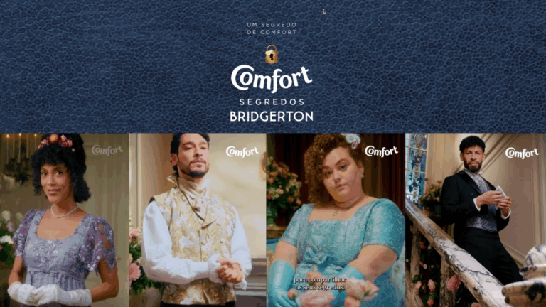 Comfort aposta em "micro drama" e lança websérie vertical para expandir o universo de Bridgerton