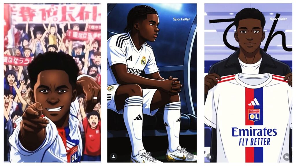 Endrick vira “super-herói” em campanha da Sportynet para a Copa da França