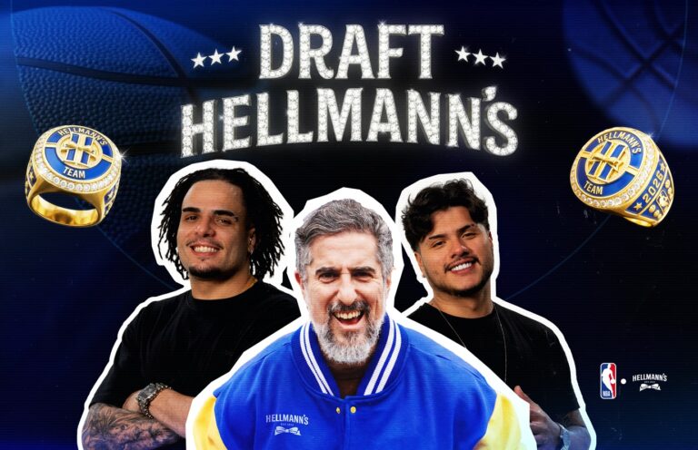 Hellmann’s e NBA renovam parceria no Brasil e lançam reality com Mion, Igão e Mítico durante o All-Star 2026