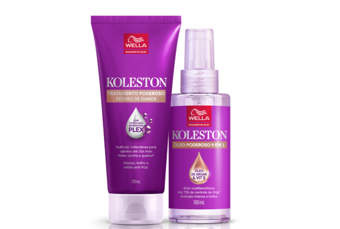 Koleston amplia atuação e estreia em tratamento capilar com “dupla poderosa” para o dia a dia