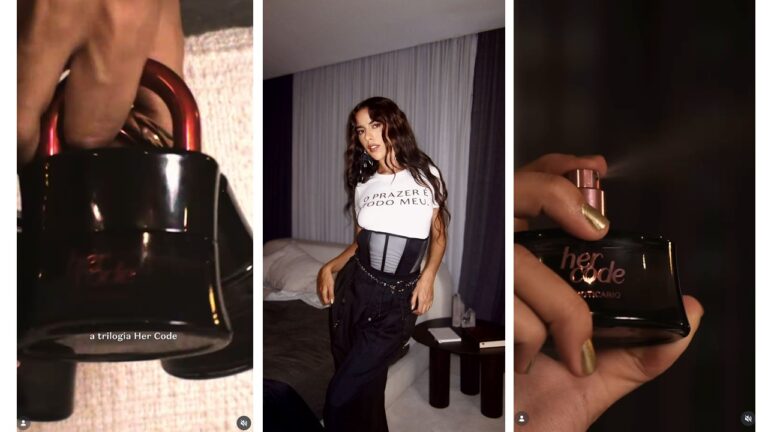 Marina Sena estrela campanha de Her Code, do Boticário, e conecta fragrância, sensualidade e identidade em nova narrativa de marca.