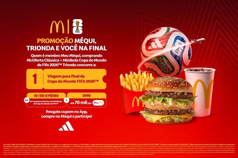 Méqui transforma minibola da Copa 2026™ em passaporte para a final nos EUA