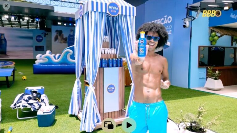 BBB26 recebe iniciativa da NIVEA SUN focada em conscientização solar