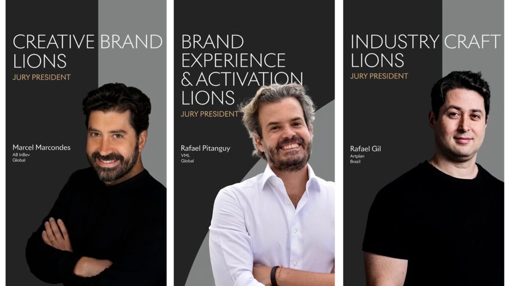 Cannes Lions 2026 terá três brasileiros no comando dos júris