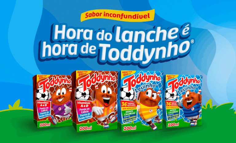 TODDYNHO® lança coleção de embalagens temáticas de futebol