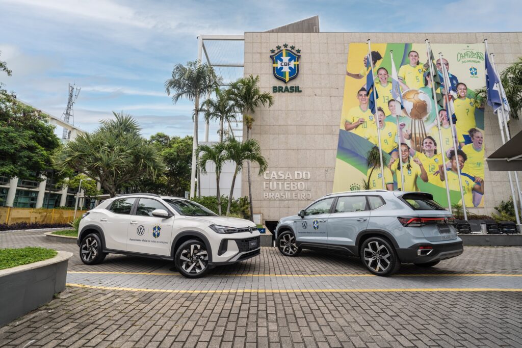 Volkswagen entra em campo e se torna patrocinadora oficial da CBF e das Seleções Brasileiras até 2027