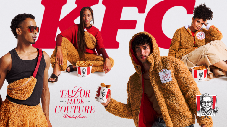 KFC “empana” itens e roupas do público em promoção de Balde