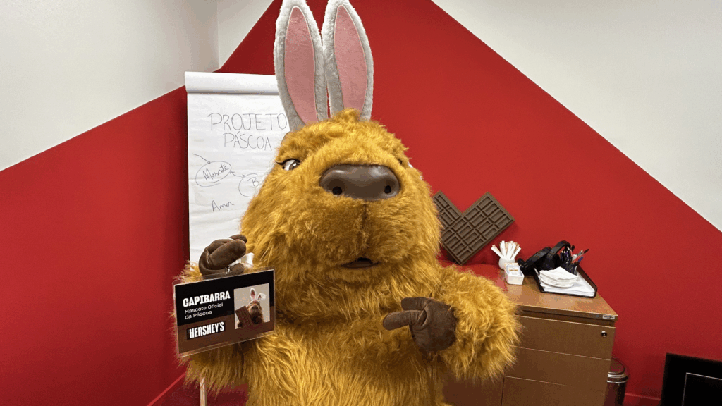 Hershey’s oficializa "Capibarra" como nova mascote da Páscoa 2026 no Brasil
