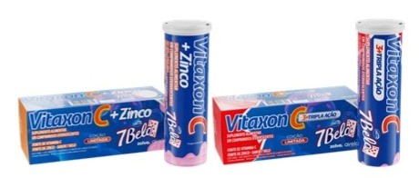 7Belo inspira collab entre Arcor e Vitaxon C que leva sabor da bala para vitaminas efervescentes