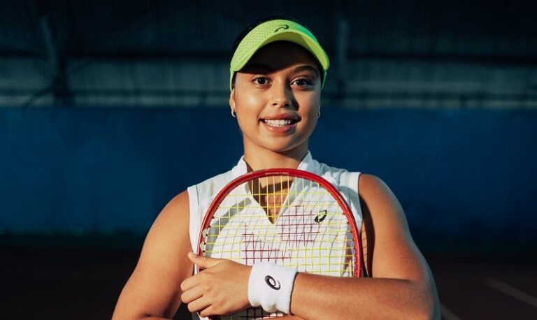 ASICS aposta na nova geração do tênis brasileiro e anuncia patrocínio à jovem Naná Silva