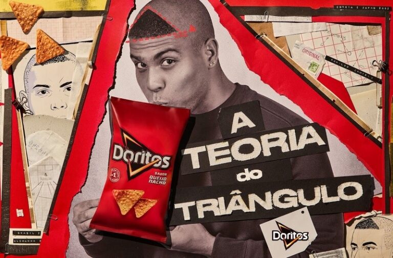 Doritos e Ronaldo em A teoria do triângulo