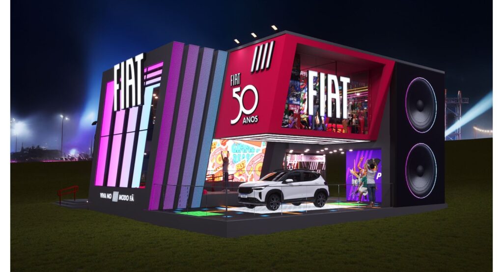 Fiat leva ativações imersivas para o Lollapalooza Brasil 2026