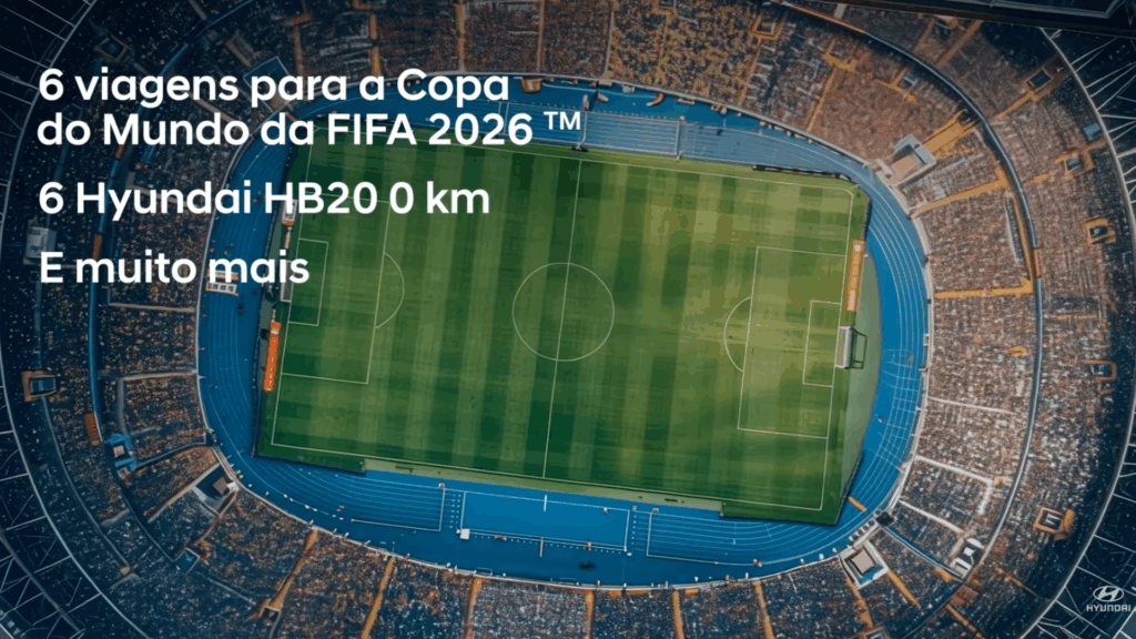 Hyundai leva consumidores para estreia do Brasil na Copa de 2026 em promoção nacional