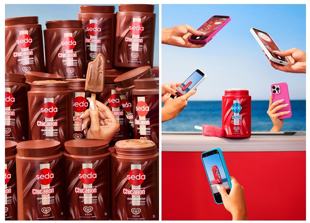 Seda transforma clássicos da Kibon em linha de cremes de pentear