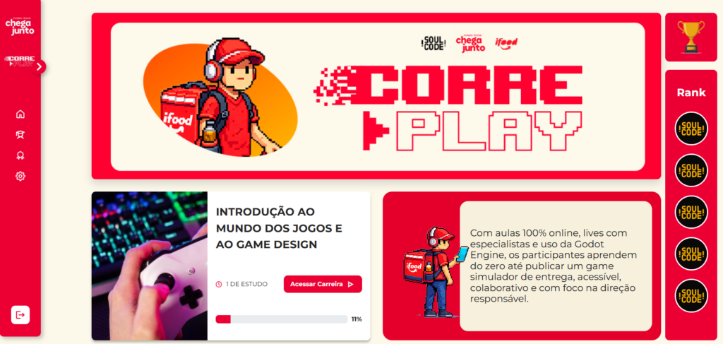 SoulCode e iFood capacitam entregadores para criar games e atuar com IA