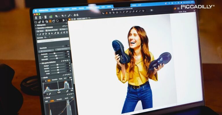 Carolina Dieckmmann assina coleção de calçados em parceria com a PICCADILLY