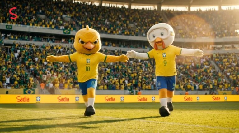 Com Lek Trek e Canarinho, Sadia amplia presença no território do futebol brasileiro