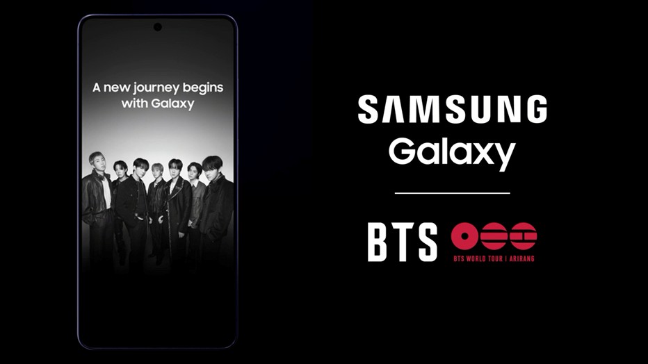 Samsung anuncia parceria com BTS para levar tecnologia Galaxy à nova turnê mundial