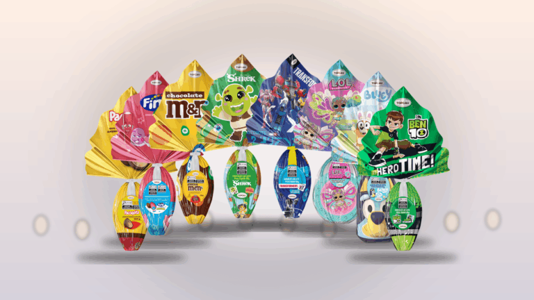 Grupo Marilan aposta em licenciamentos e collabs para a Páscoa 2026 com a Top Cau