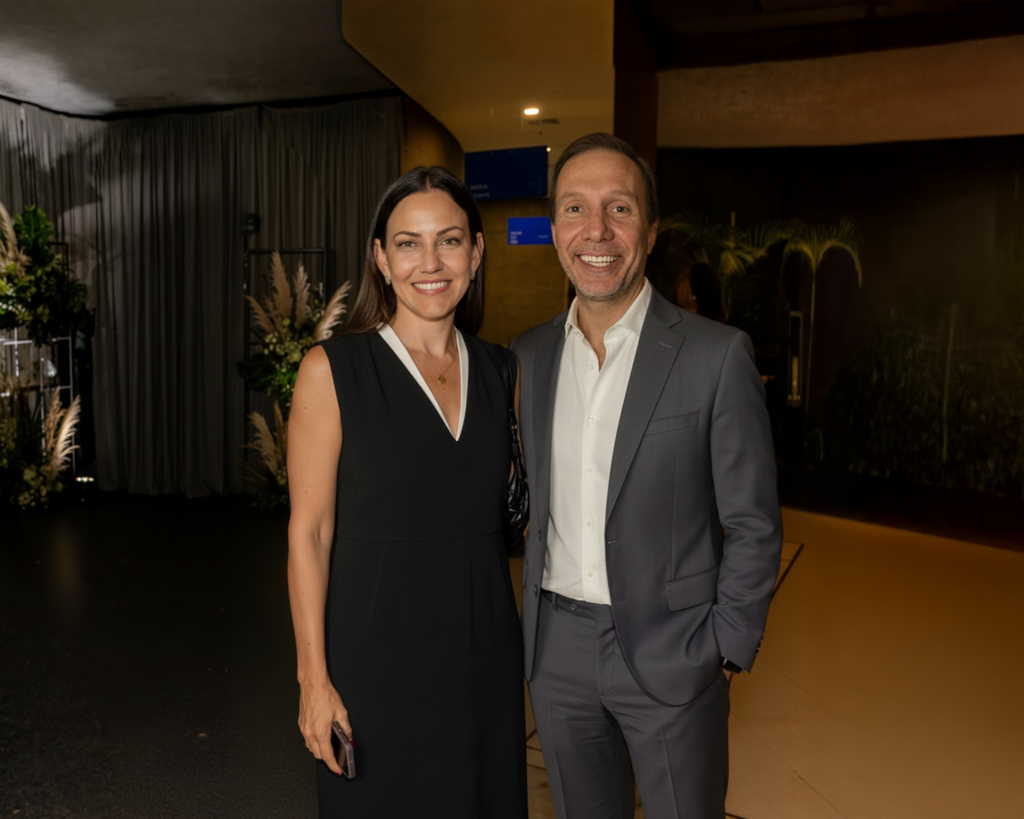 Michelle Motta, Head Internacional de Business, e Nelson Neto, VP Executivo da BIG