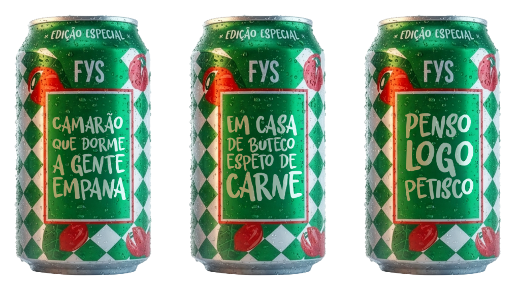 FYS brinca com ditados populares em lata comemorativa para Comida di Buteco 2026