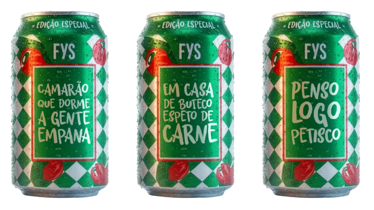 FYS brinca com ditados populares em lata comemorativa para Comida di Buteco 2026