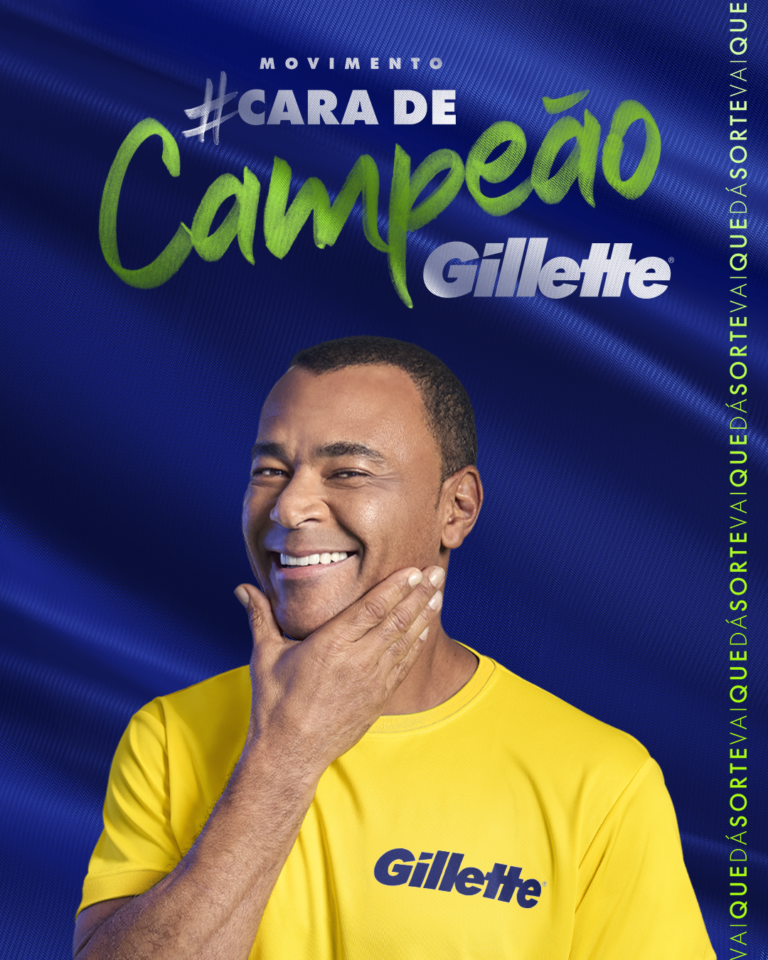 Gillette celebra 100 anos no Brasil e retorna ao futebol com #CaraDeCampeão, transformando o barbear em um ritual de sorte para os brasileiros